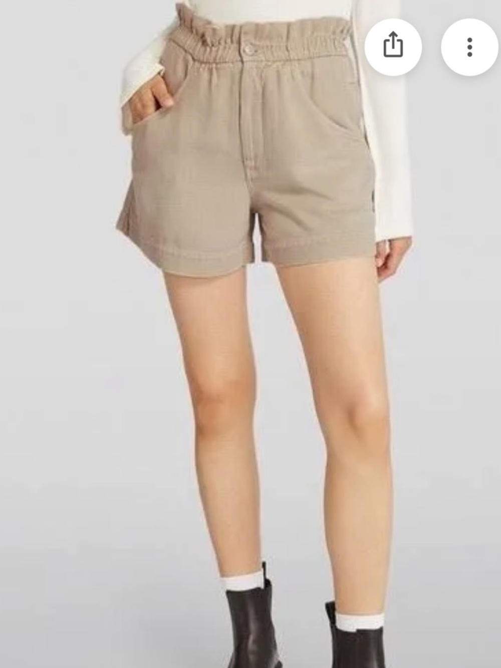 *NWT*Isabel Marant Titea Shorts in Ecru
